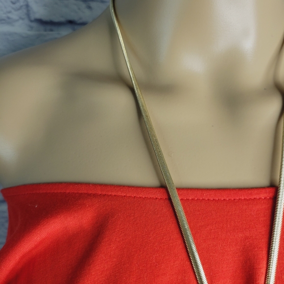 Kendra Scott Starla Necklace Gold Tone Pink White Iridescent Druzy Gem Y… - Picture 5 of 16